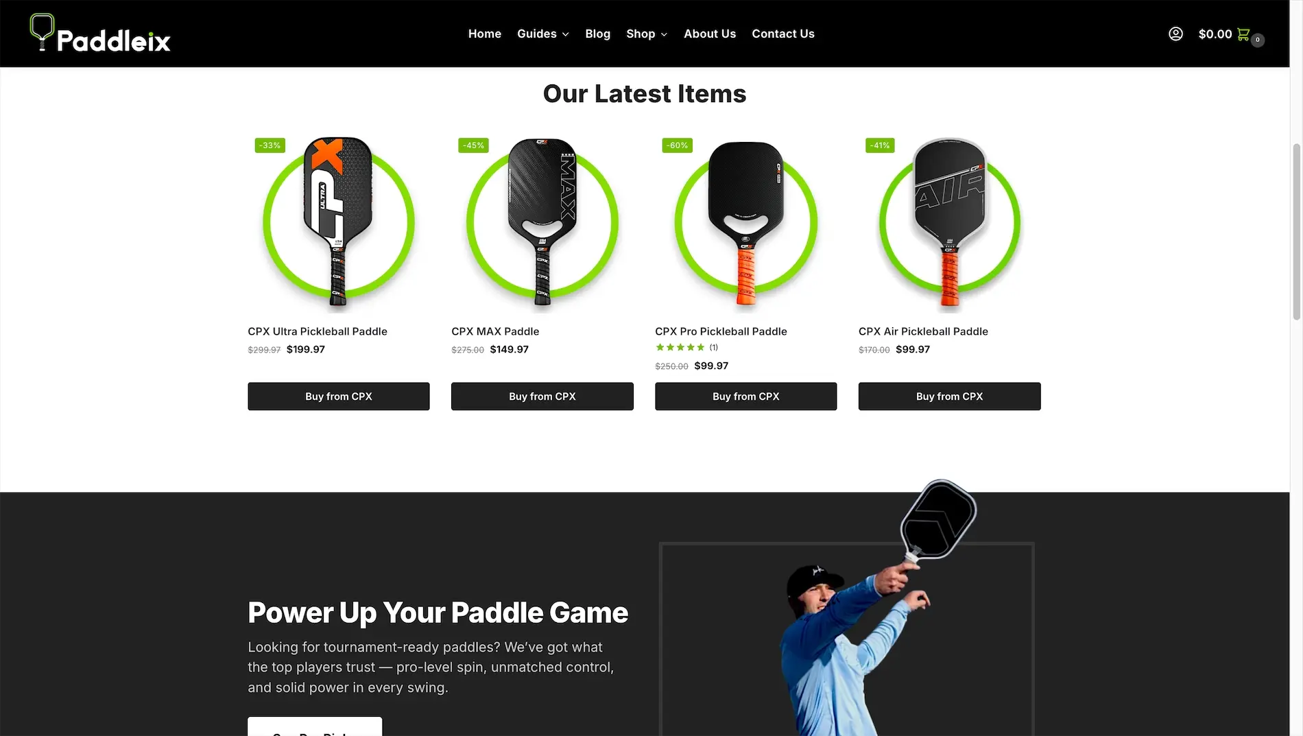 I build this paddleix website